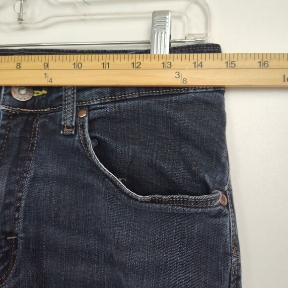 Wrangler Jeans Men's Size 29 x 30 Dark Wash Blue Straight Leg - Picture 3 of 10